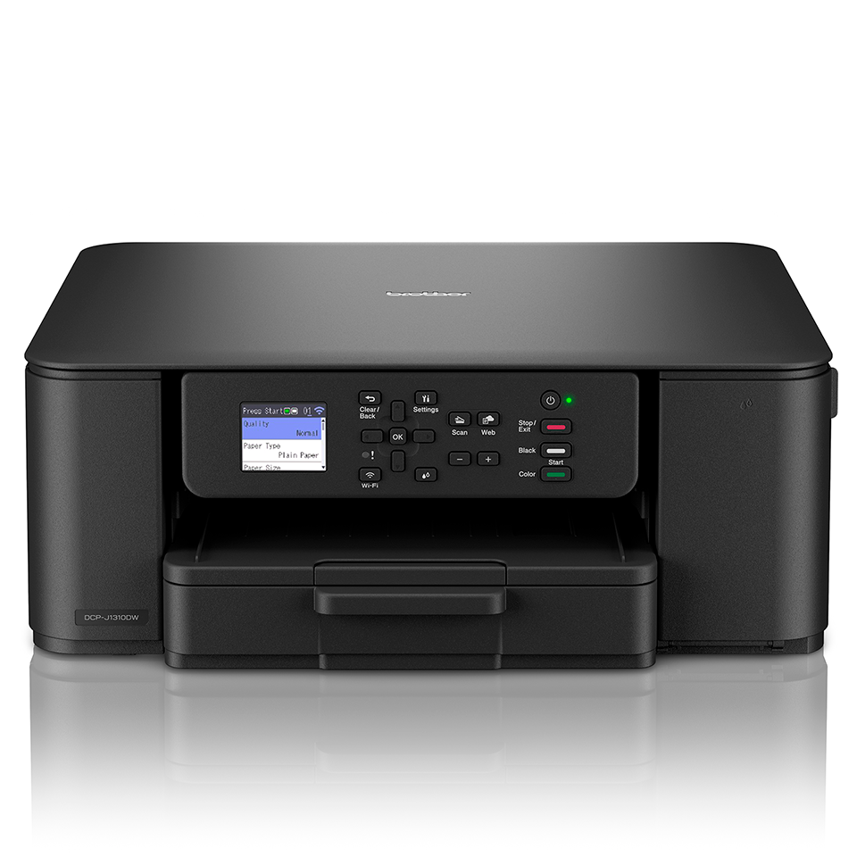 brother DCP-J1310DW 3 in 1 Tintenstrahl-Multifunktionsdrucker schwarz