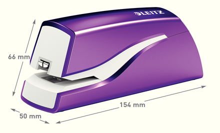 LEITZ Elektrohefter NeXXt Series WOW 5566 violett-metallic, 1 St.