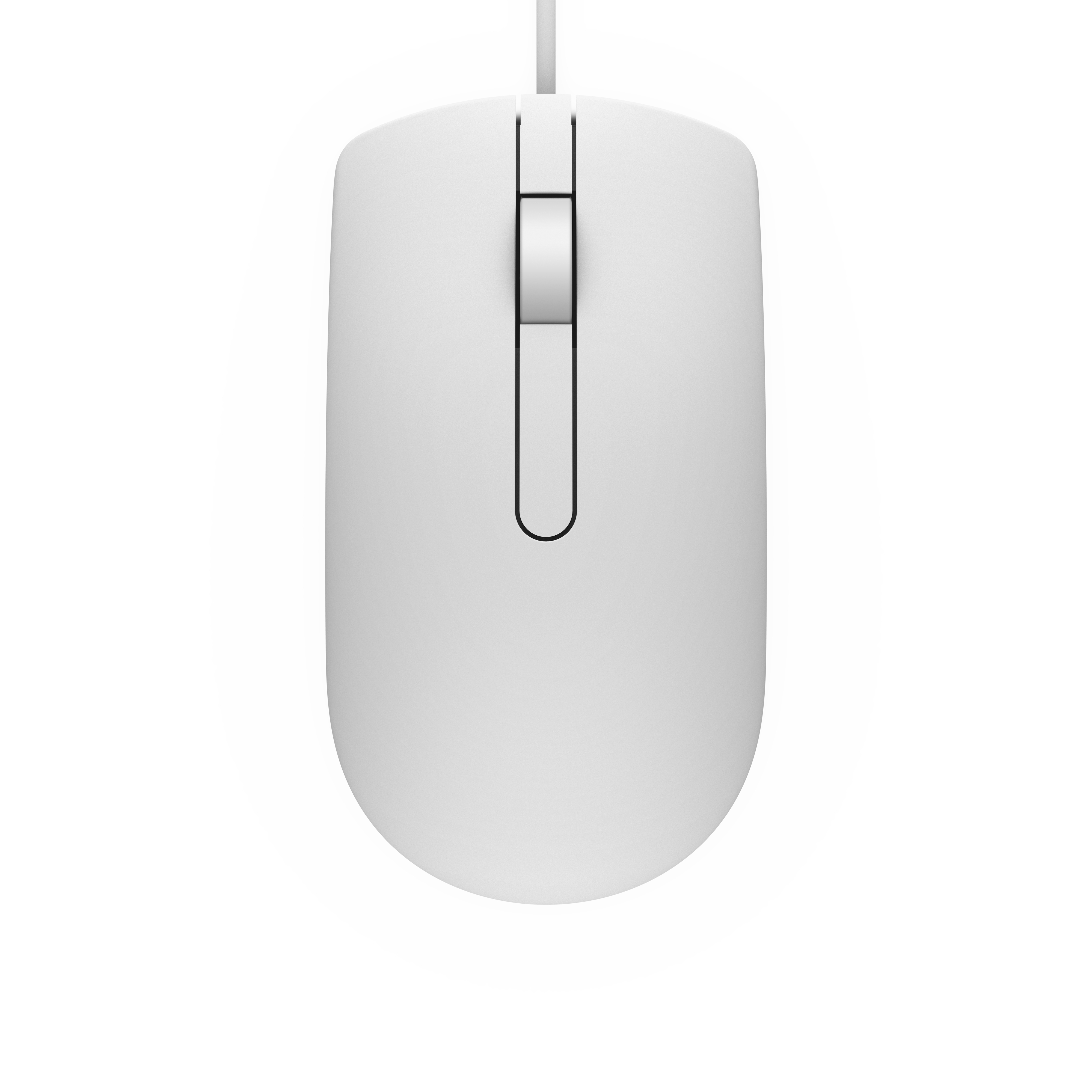 Dell MS116 Maus USB Weiß 570-AAIP