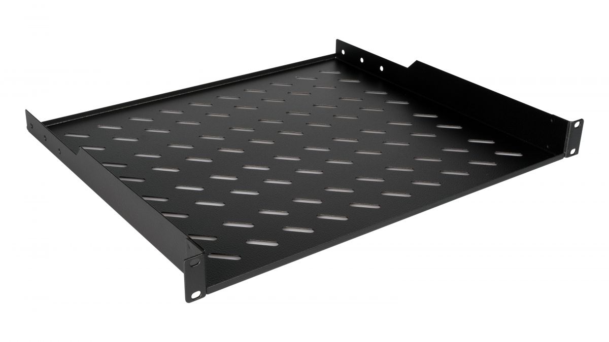 Equip 19 Fachboden fest für Serverschränke 40cm 1U schwarz