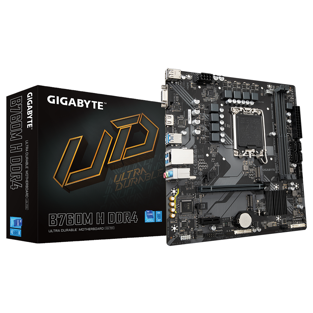 Gigabyte GA-B760M H DDR4 (1700) (D)