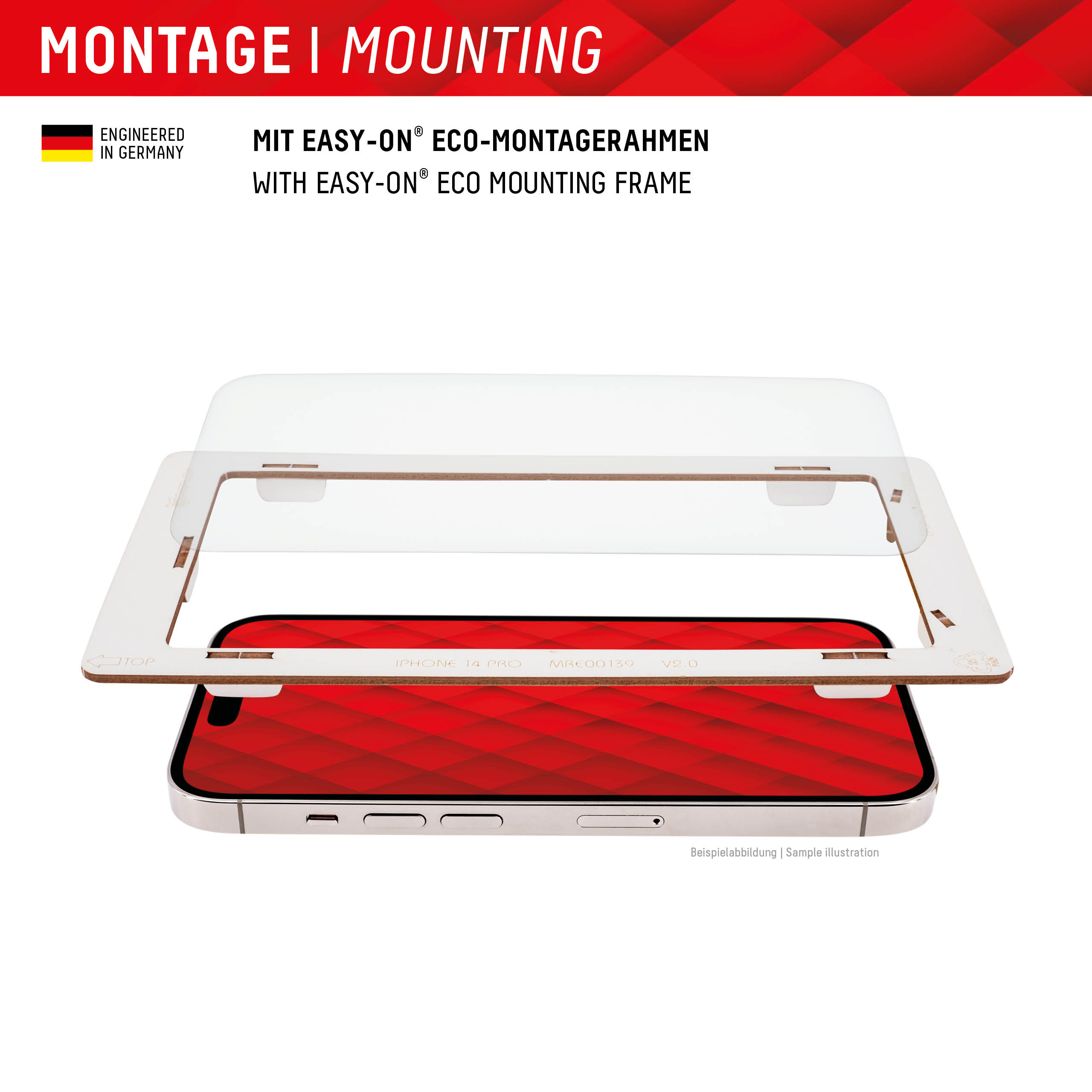 DISPLEX Glass + Case iPhone 15