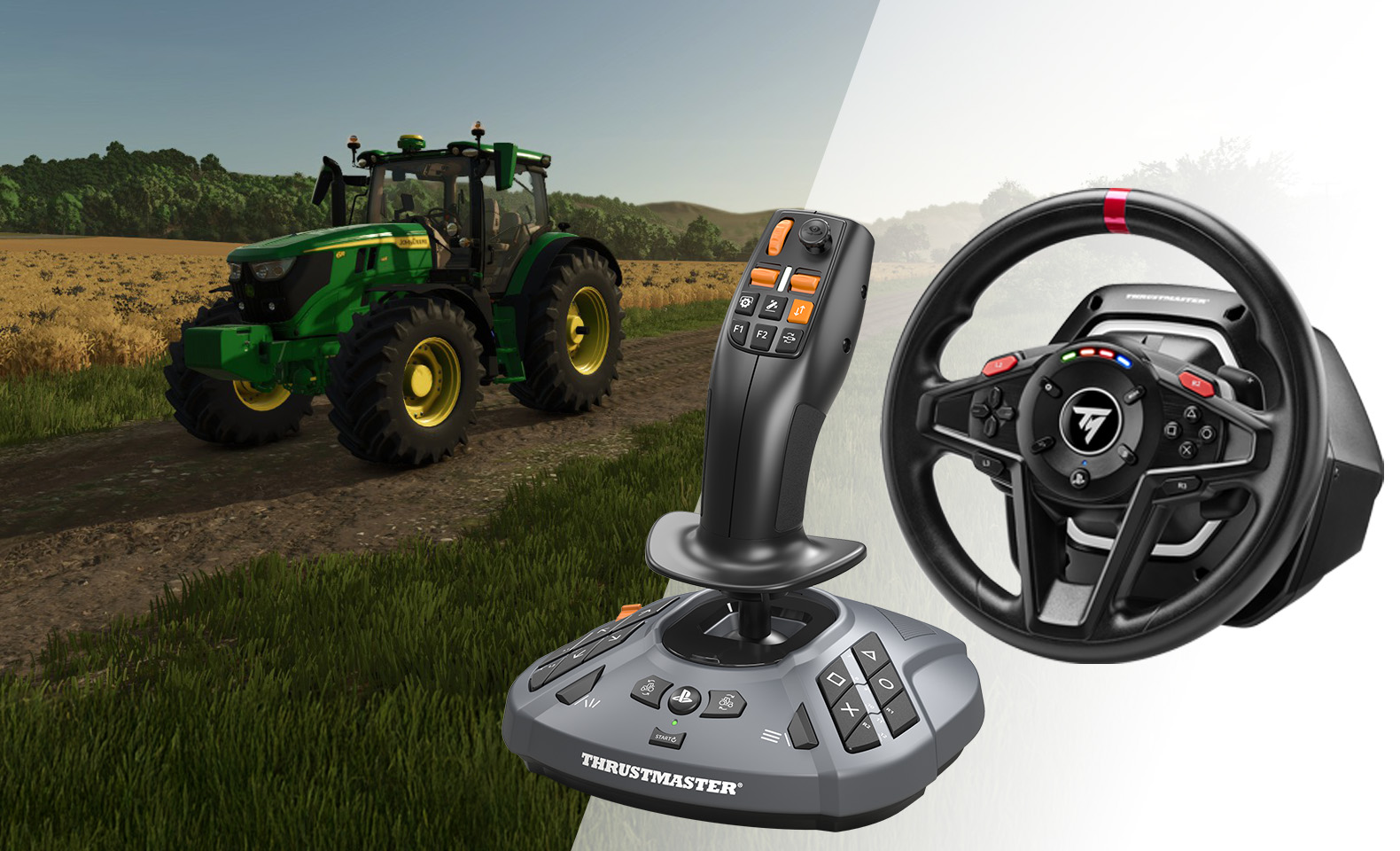 Lenkrad Thrustm. T128P Simtask Farming Pack (PST/PC) retail