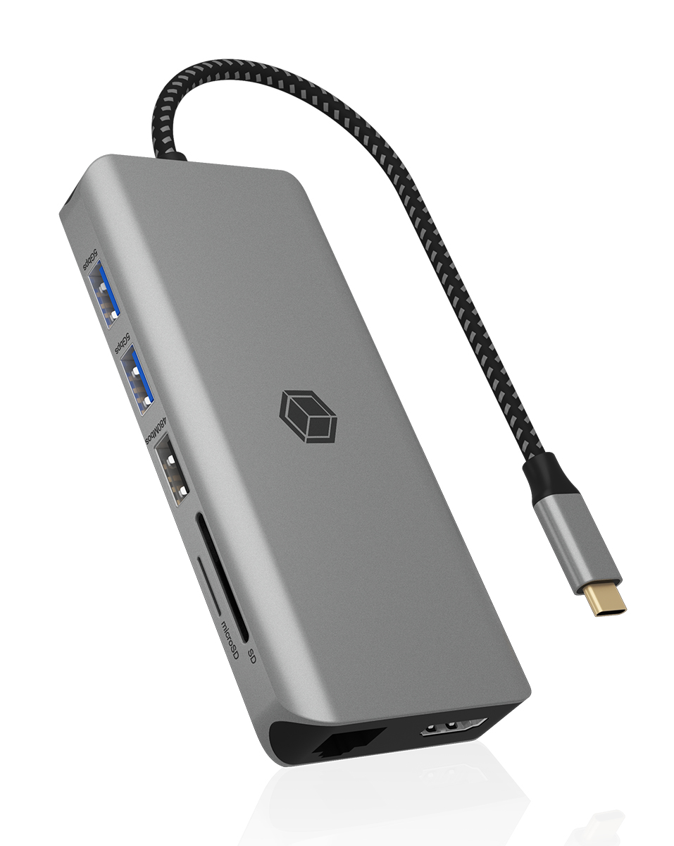 Dockingstation IcyBox 12-in-1 mobile USB 3.2 Gen 1 Type-C retail