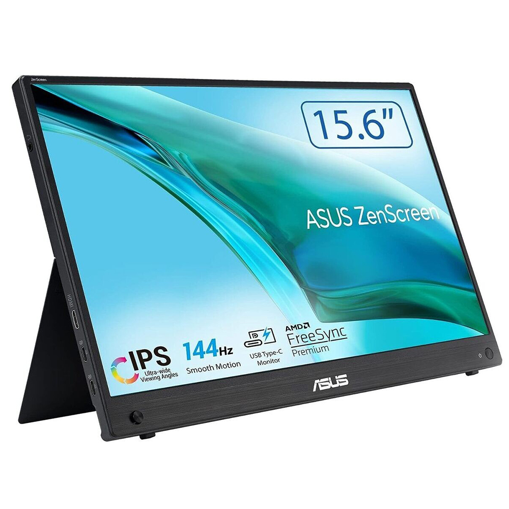 ASUS ZenScreen MB16AHG Portable Monitor 39,62cm 15,6Zoll IPS WLED FHD 16:9 144Hz 300cd/m2 3ms MicroHDMI 2xUSB-C