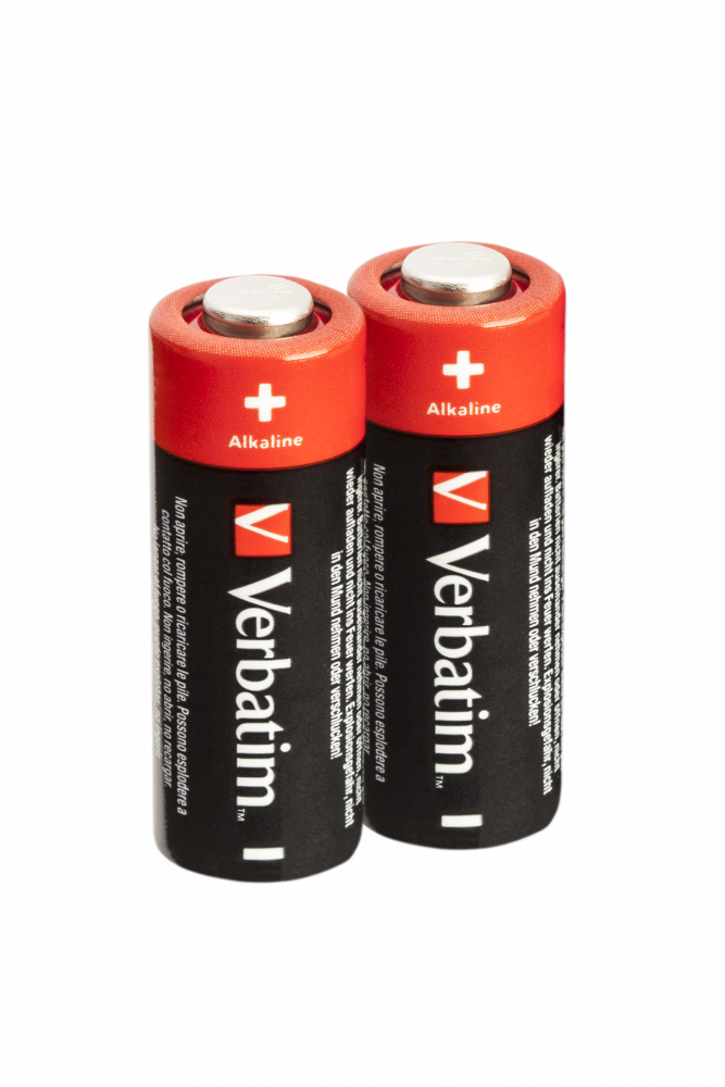 Verbatim ALKALINE BATTERY 12V 23A (MN21/A23) 2 PACK