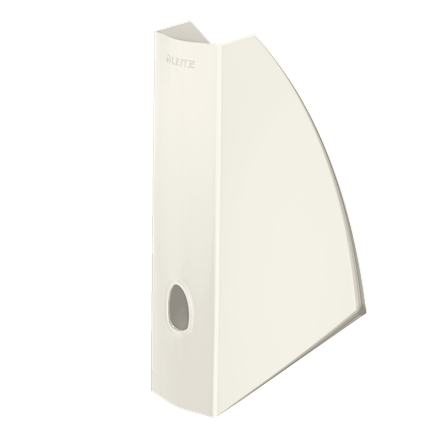 LEITZ Stehsammler WOW 52771001 perlweiss Kunststoff, DIN A4, 1 St.