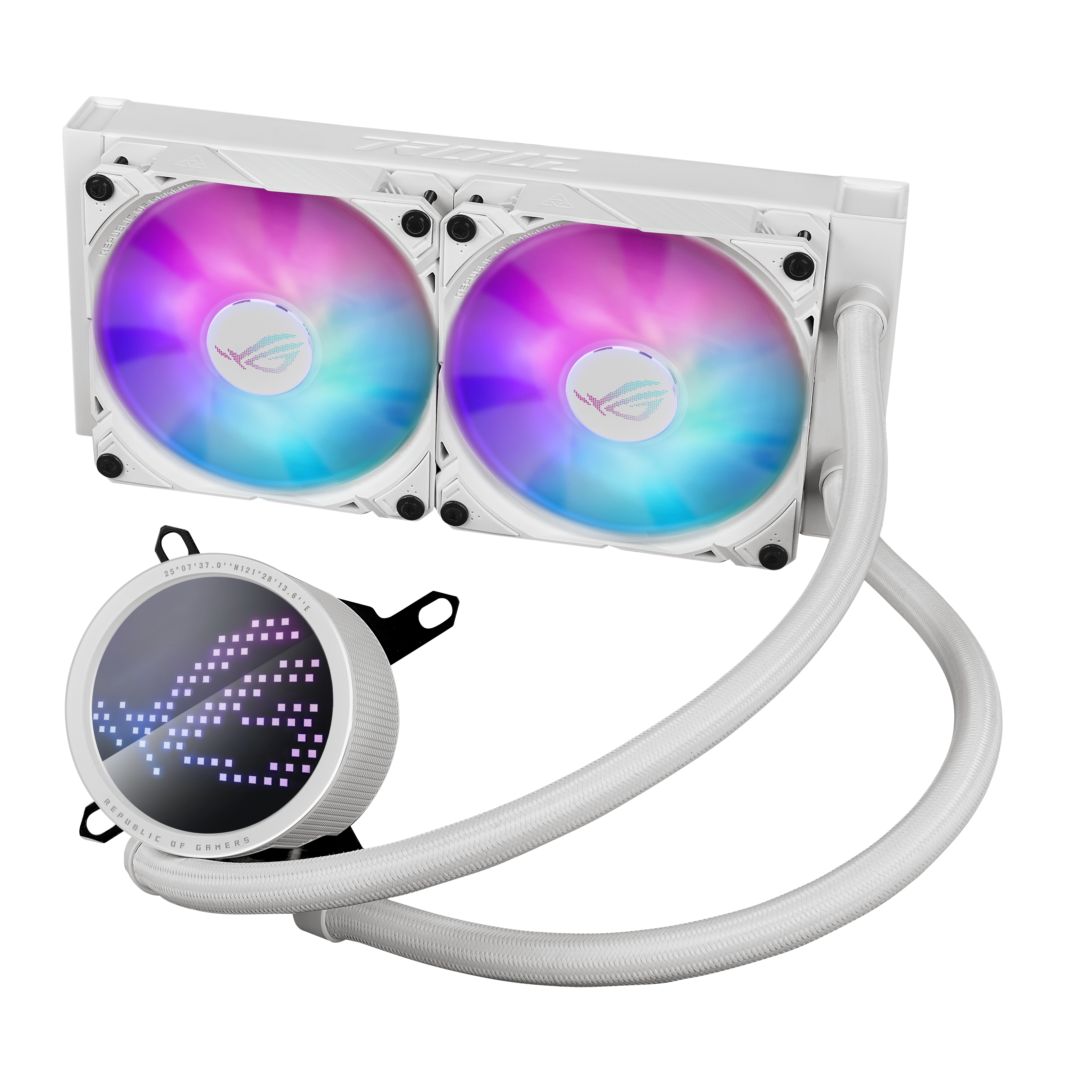 ROG RYUO III 240 ARGB White Edition, Wasserkühlung