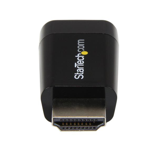 STARTECH.COM Kompakter HDMI auf VGA Adapter/ Konverter ideal fur Chromebooks Ultrabooks & Laptops - 1920x1200