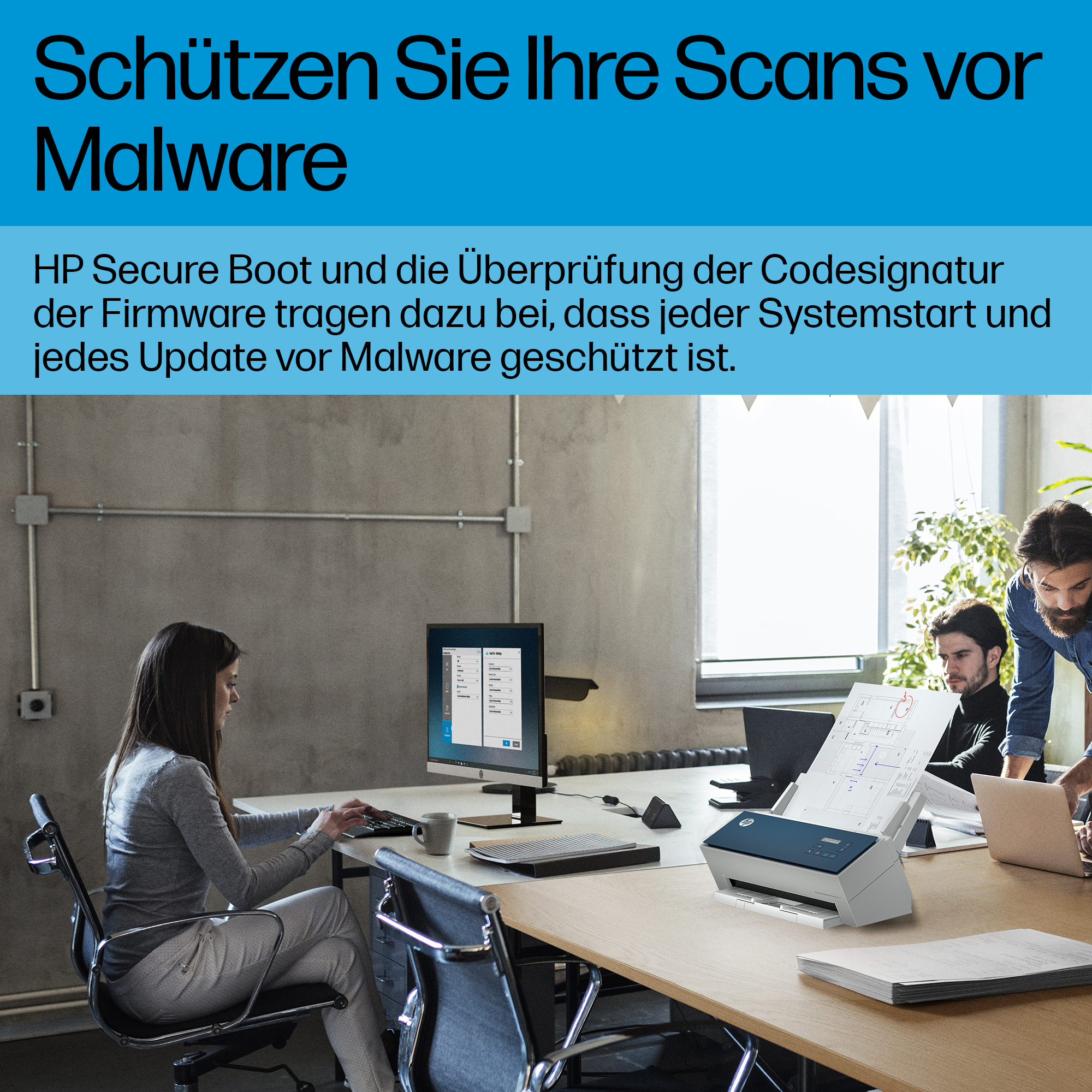 HP ScanJet Enterprise Flow 9000 s1 Scanner 80ppm/160ipm