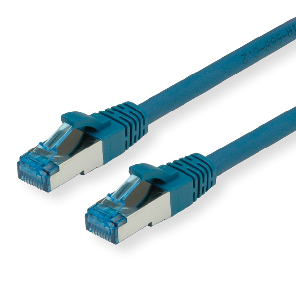 VALUE Patchkabel Kat.6A Class EA S/FTP PiMF LSOH blau 5m