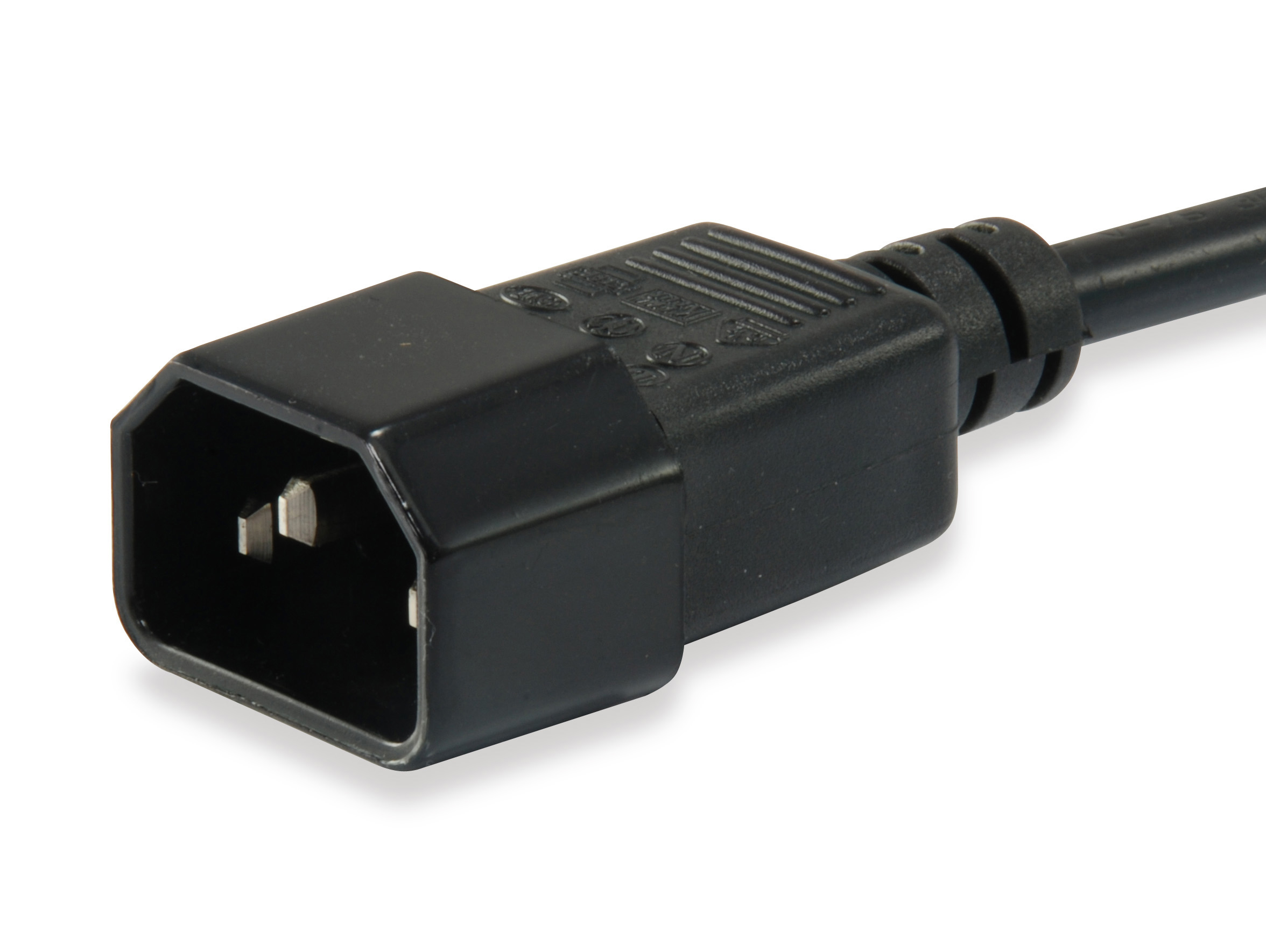 Equip Kaltgeräteverl.-Kabel IEC C14->IEC C13 St/Bu 3.00m PVC Polybeutel