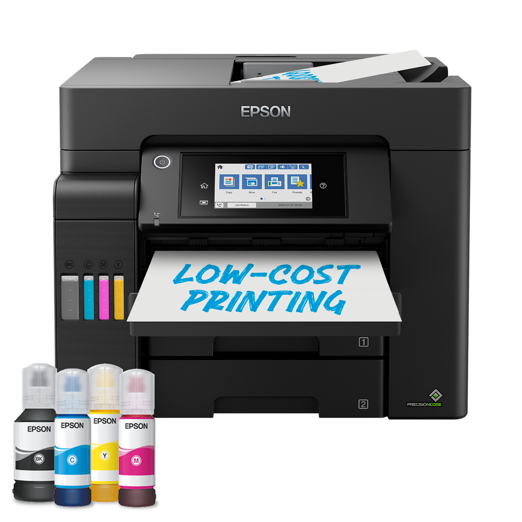 EPSON EcoTank ET-5805 4 in 1 Tintenstrahl-Multifunktionsdrucker schwarz