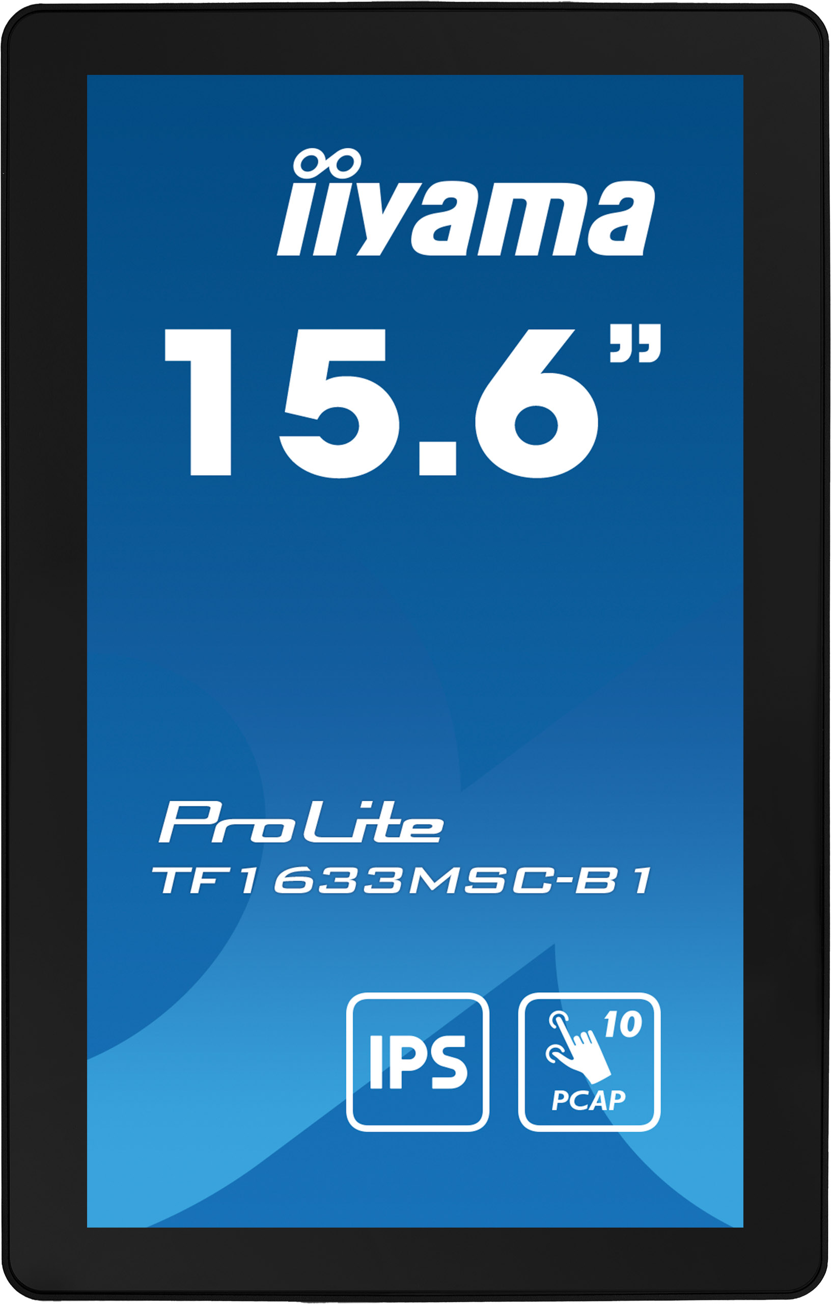 IIYAMA 39.5cm (15,6) TF1633MSC-B1 16:9 M-Touch HDMI+DP bl. retail