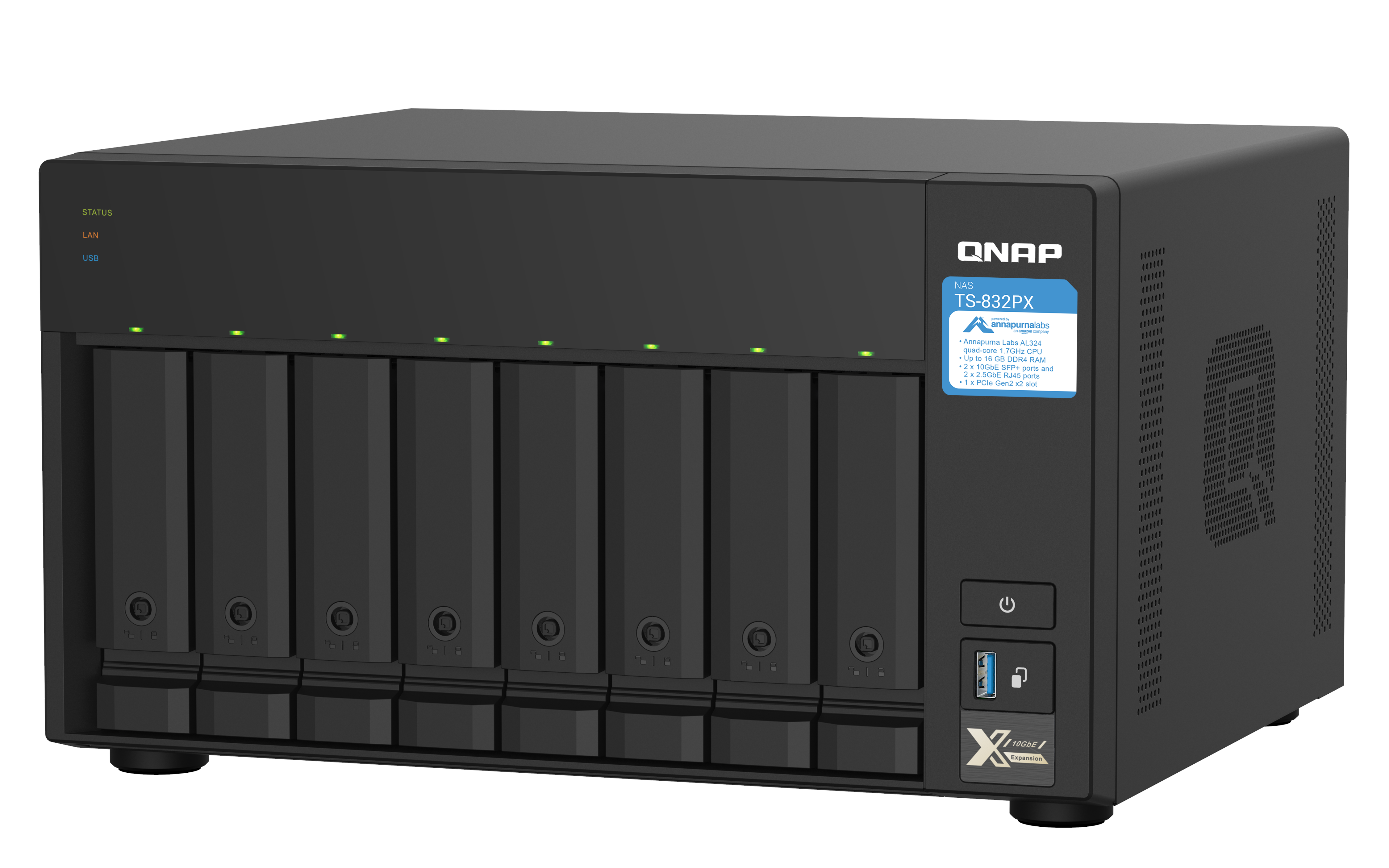 QNAP TS-832PX-4G - NAS-Server
