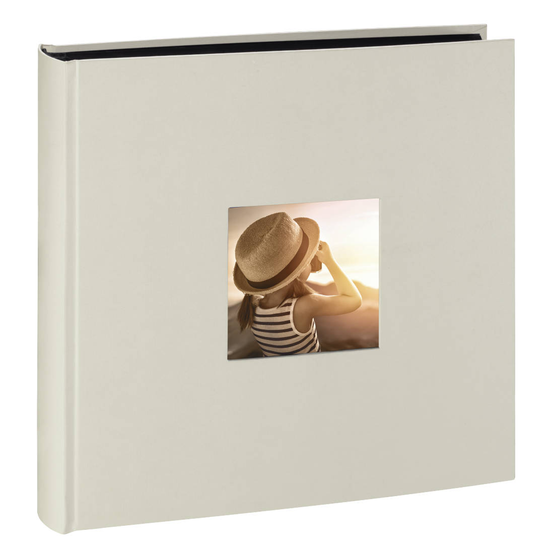 hama Fotoalbum Fine Art neutral 30,0 x 30,0 cm, 100 schwarze Seiten