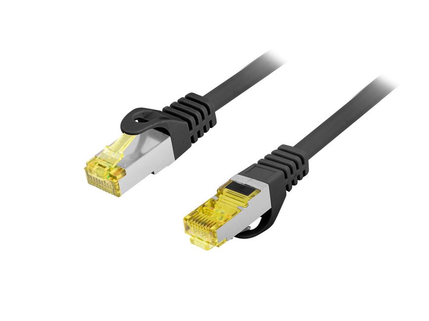 Equip Patchkabel Cat6A Outd.S/FTP 2xRJ45 0.25m schwarz LSZH Polybeutel