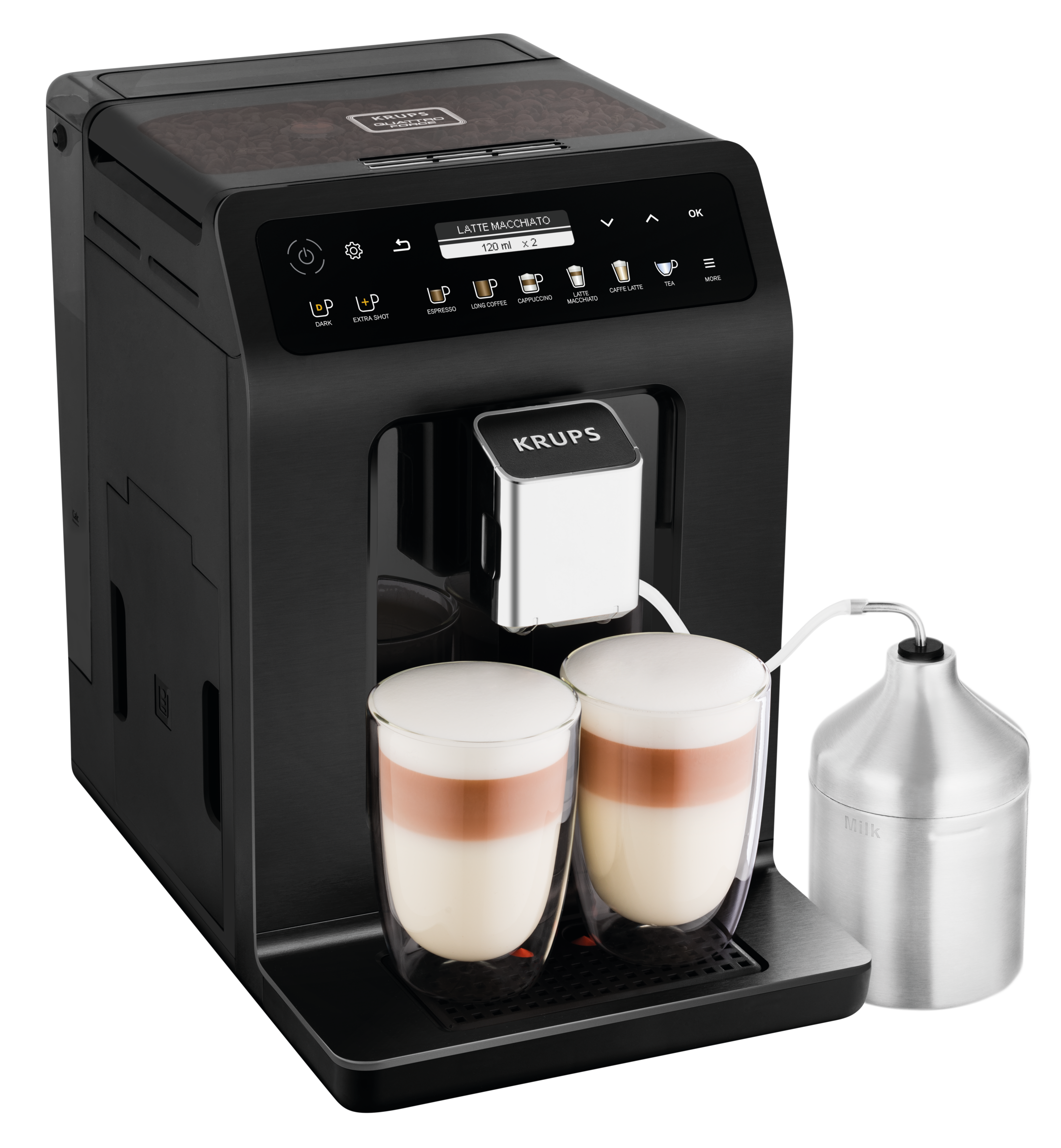 KRUPS EA8948 EVIDENCE PLUS Kaffeevollautomat schwarz