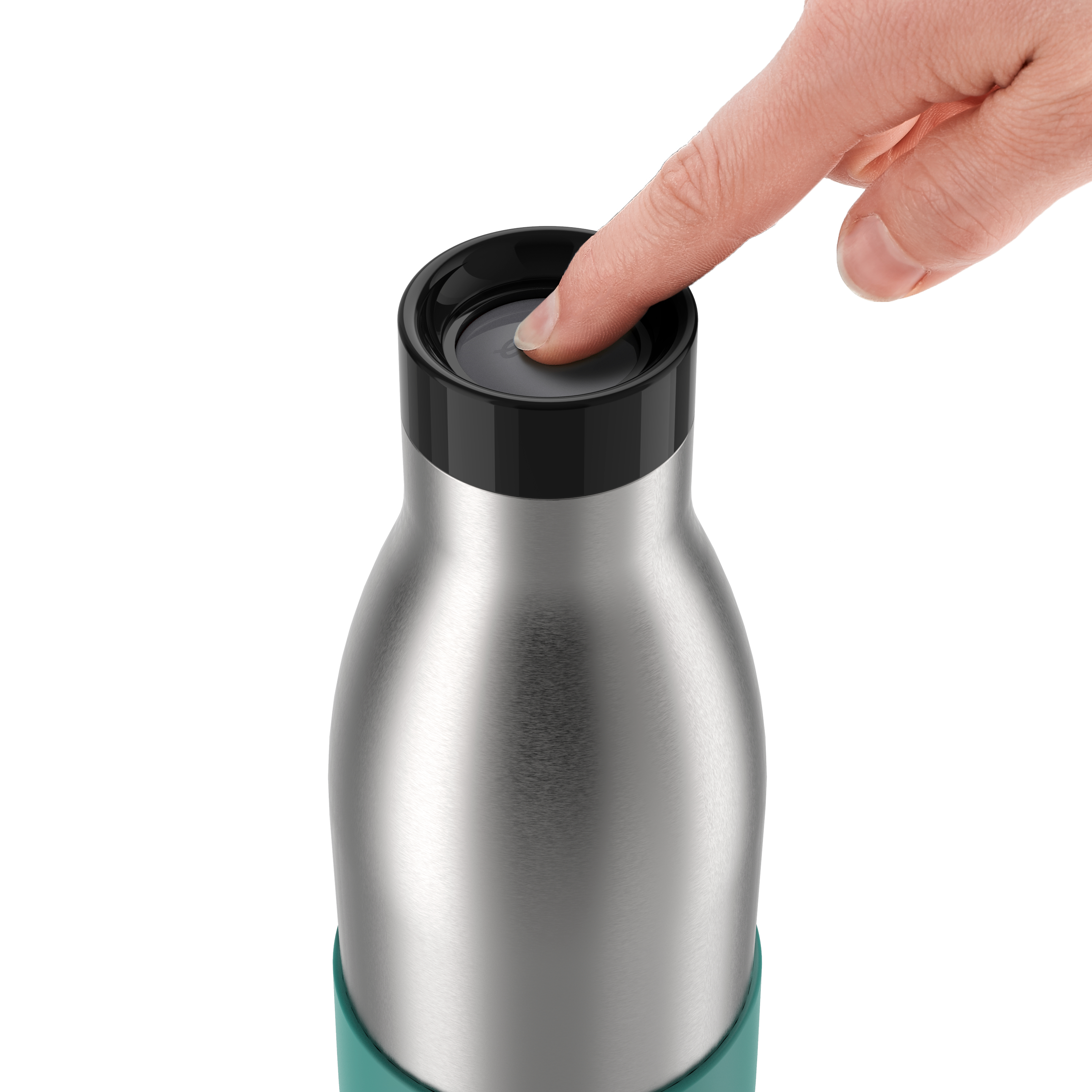 emsa Isolier-Trinkflasche Bludrop Sleeve grün 700,0 ml, 1 St.