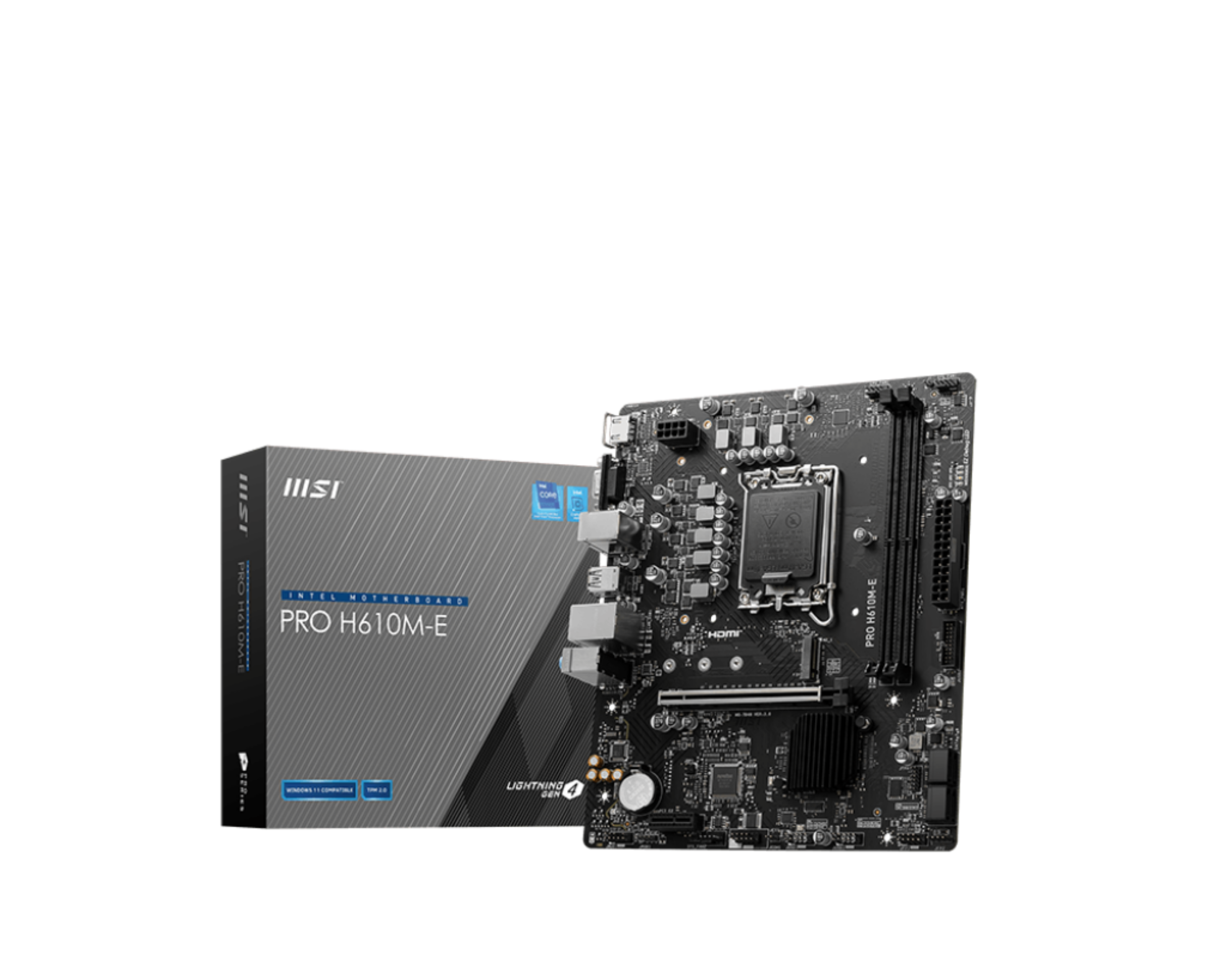 PRO H610M-E, Mainboard