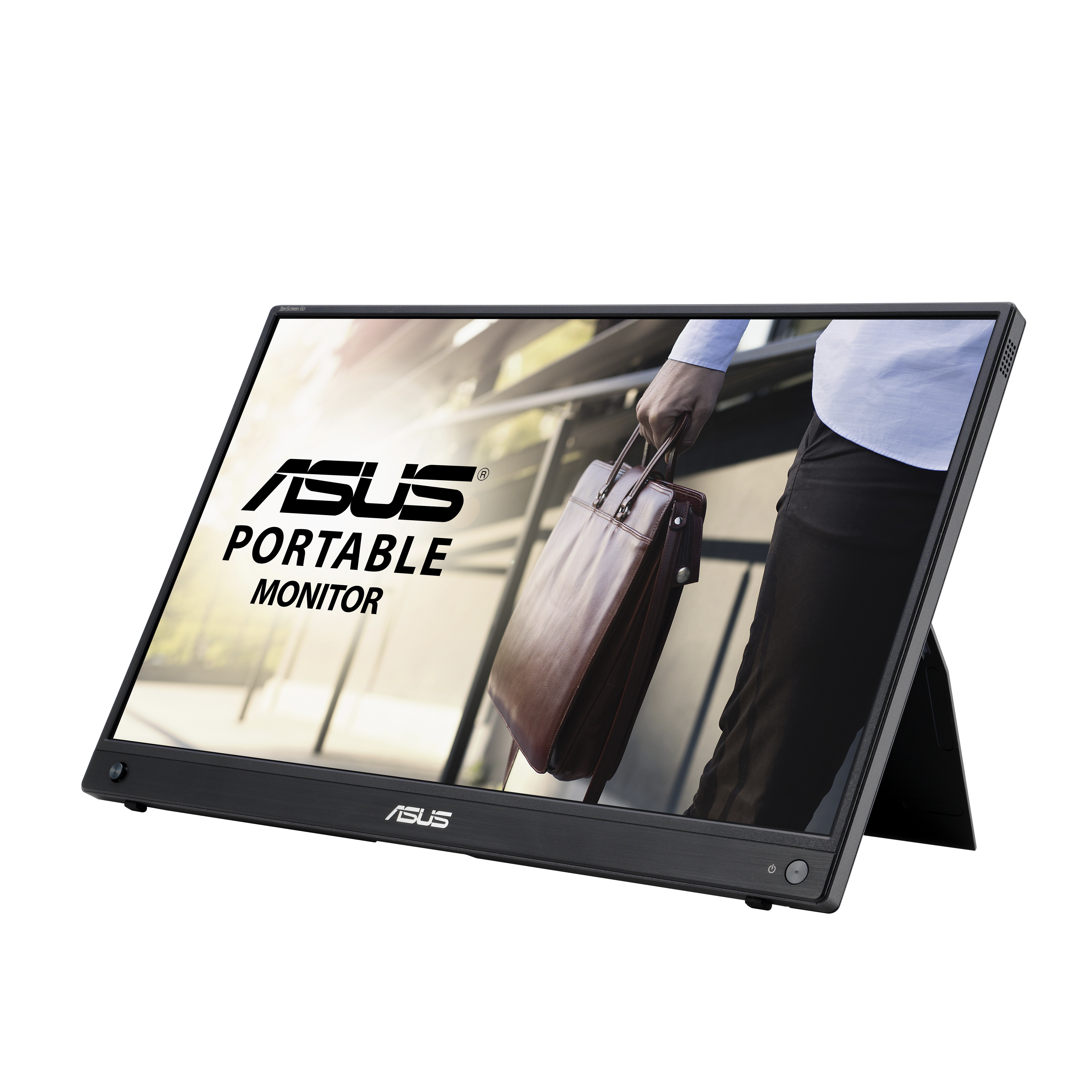 ASUS MB16AWP 39,62cm 15,6Zoll WLED IPS FHD AG 16:9 60Hz 250cd/m2 5ms Mini HDMI USB Type-C 2x1.5W speaker Black+Gun Metal