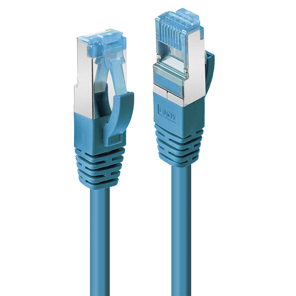 LINDY Patchkabel Cat6A S/FTP PIMF LSZH blau 7.50m