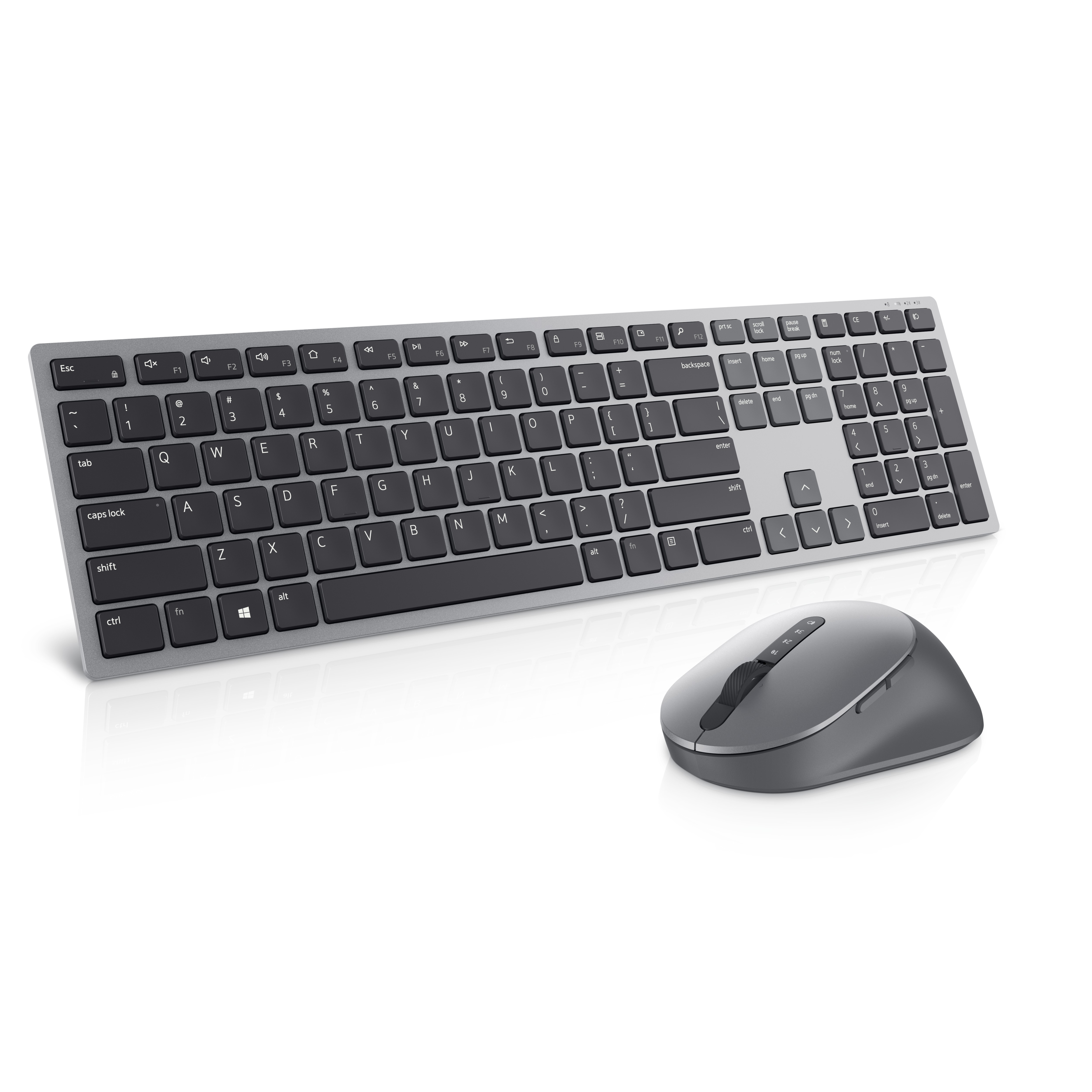 DELL Premier Multi-Device Wireless Keyboard and Mouse - KM7321W - US International QWERTY