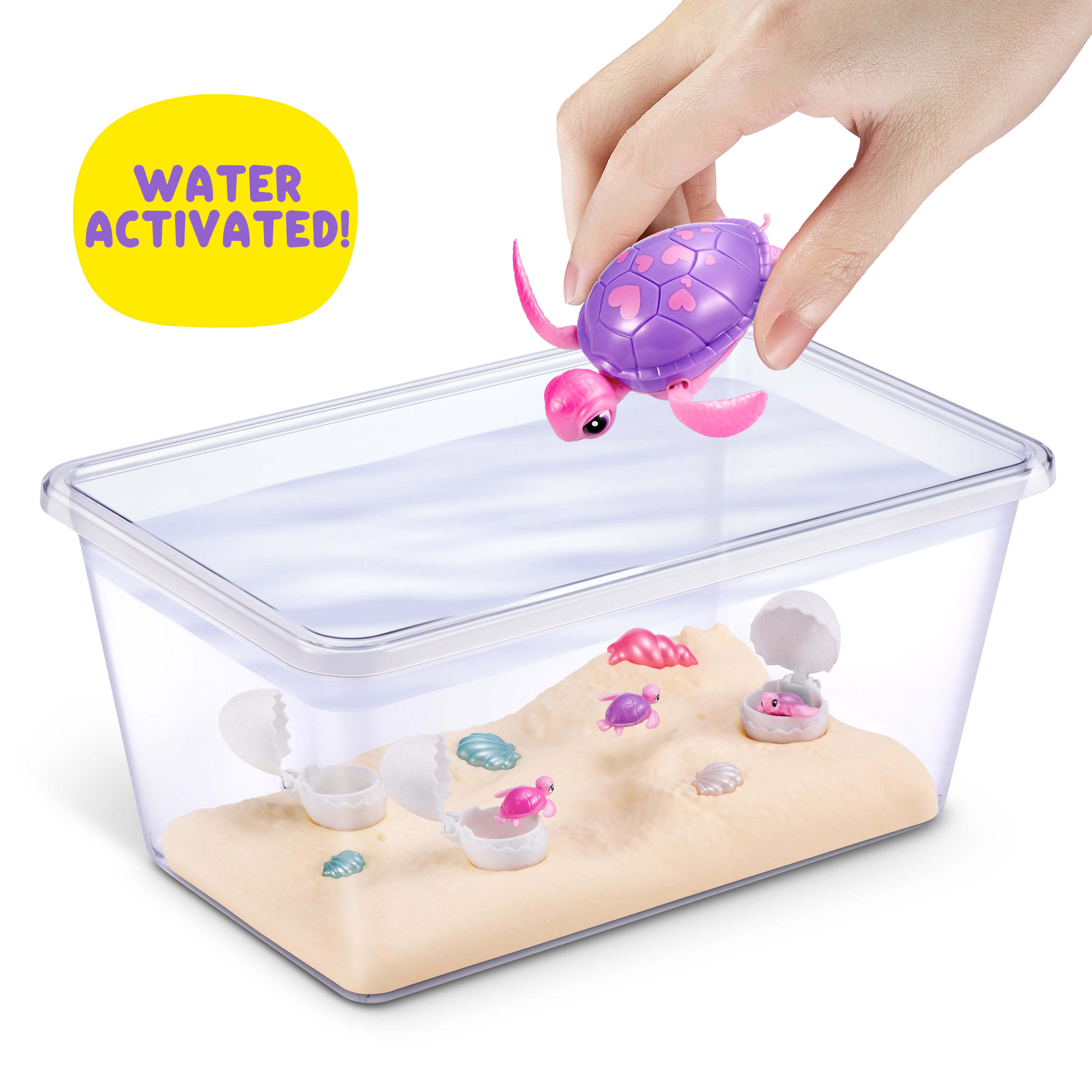 Pets Alive - Mama Turtle & Baby Surprise, Spielfigur