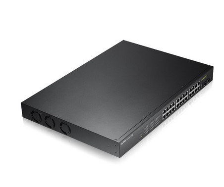 ZYXEL GS1900-24HP v2 24-port GbE L2 PoE Smart Switch rackmount 170 Watt