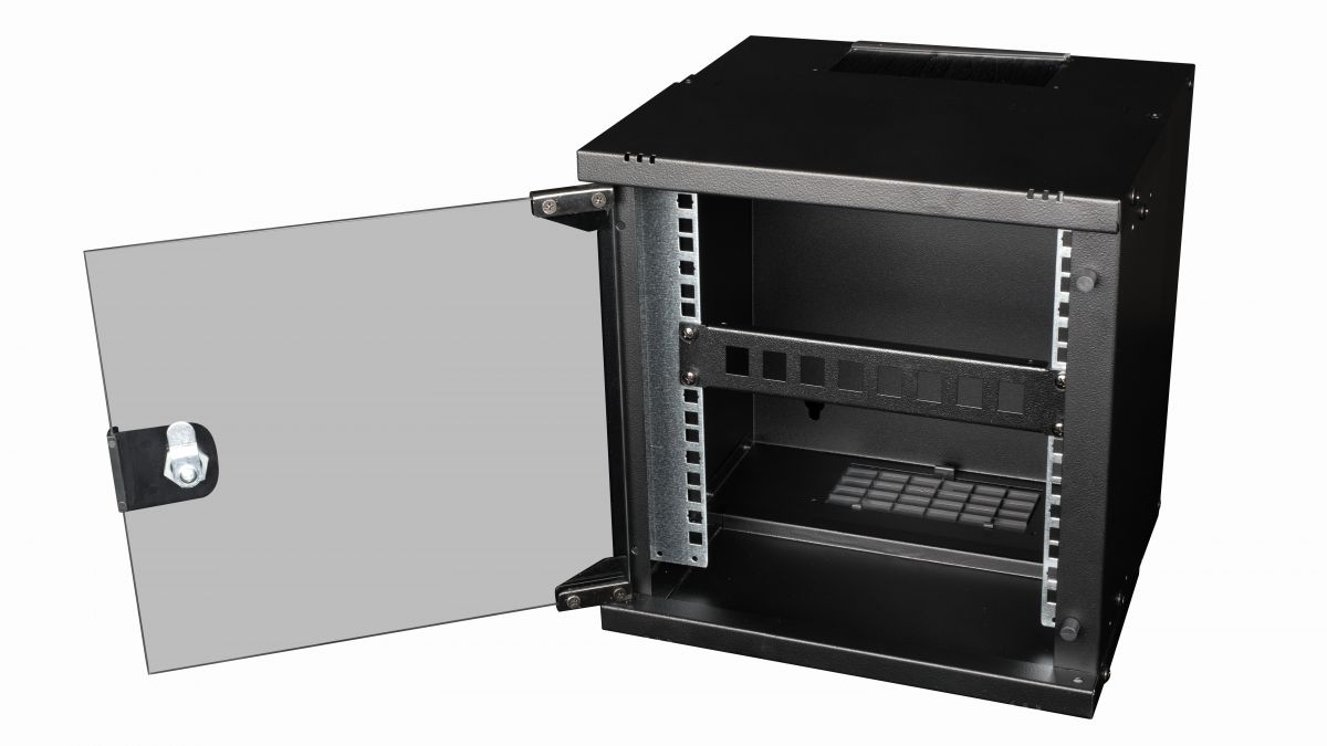 Equip 10 Patchpanel 8xRJ45 Keystone Jacks (leer) 1U schwarz
