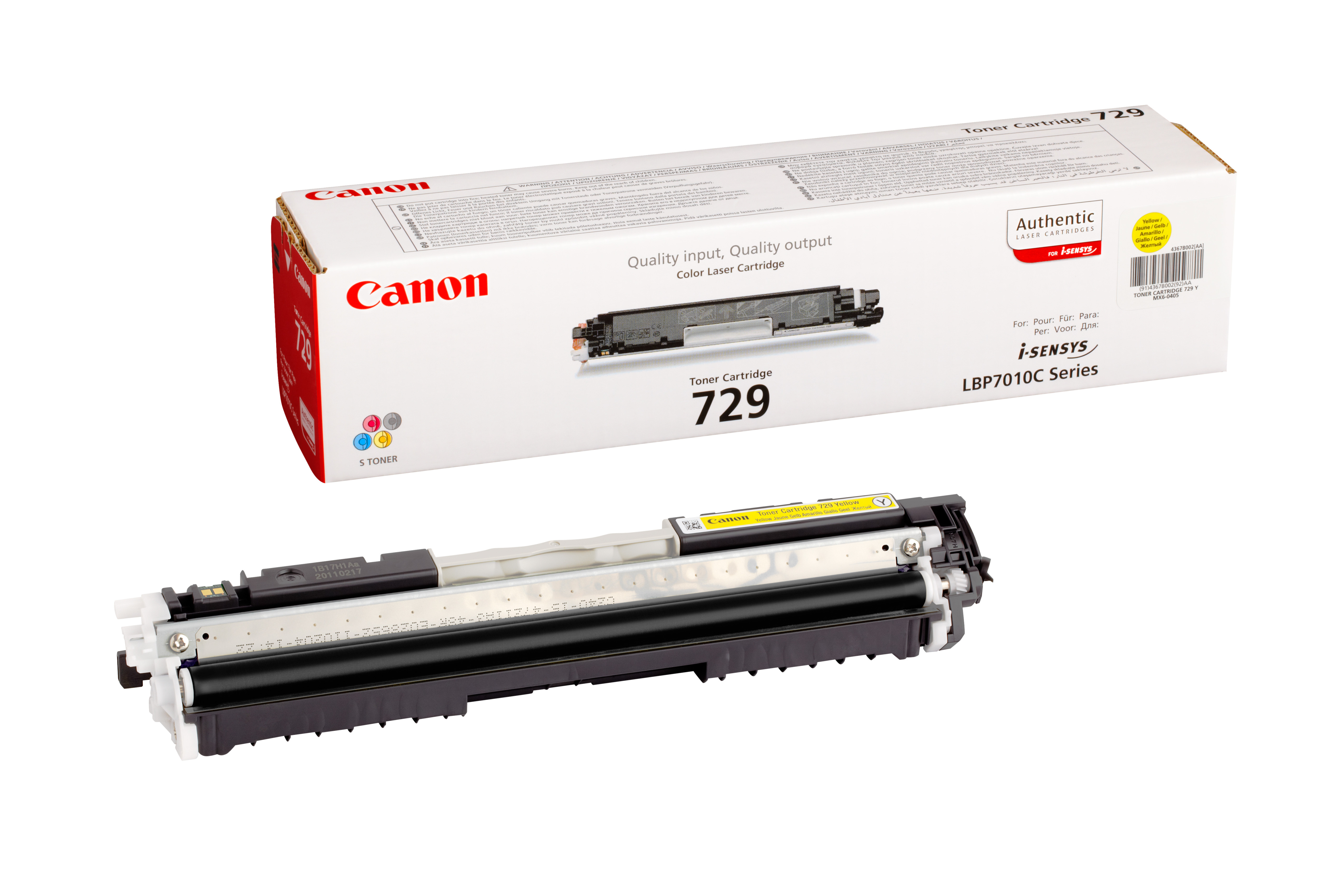 Canon 729 Y gelb Toner