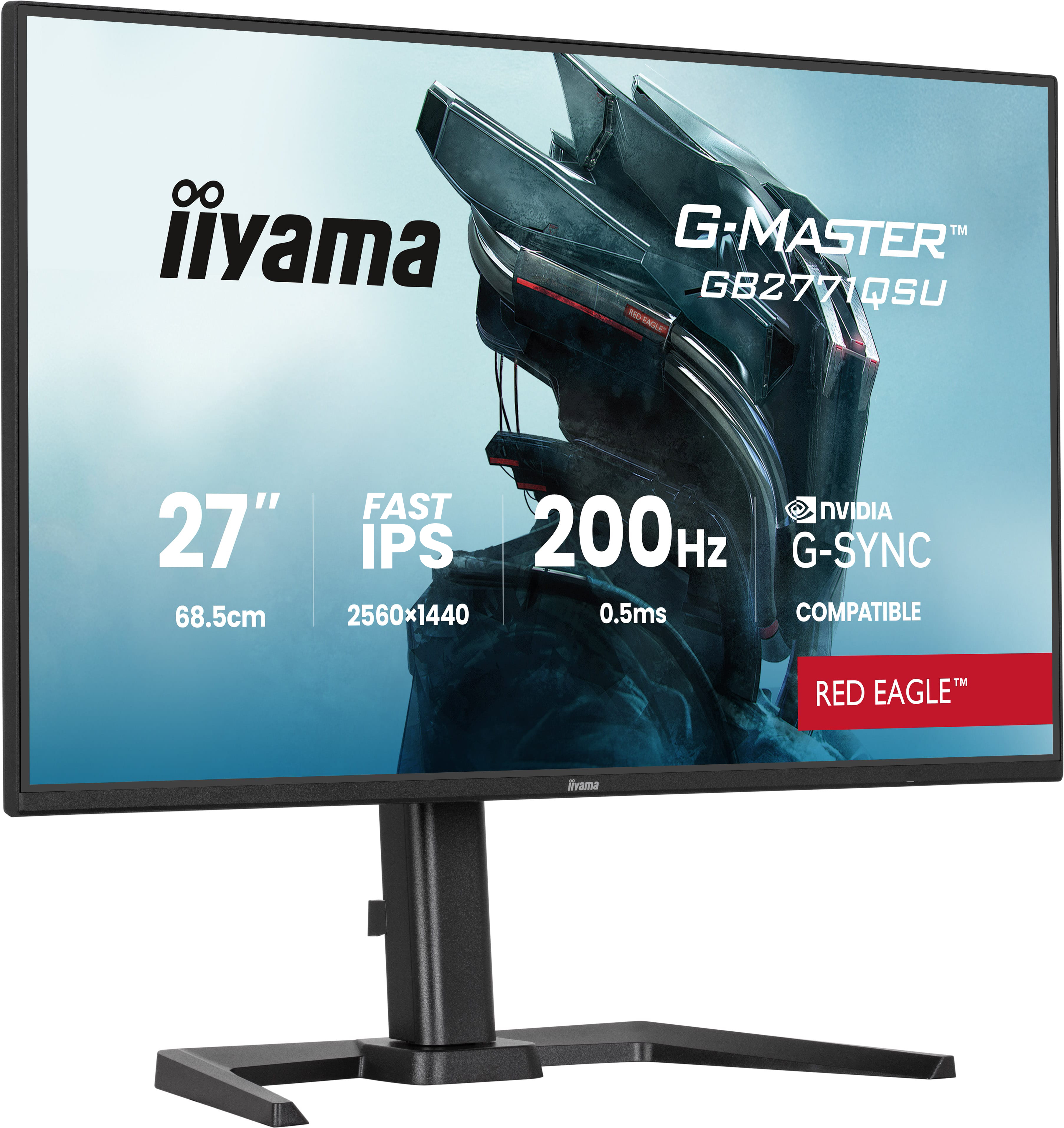IIYAMA 68.6cm (27) GB2771QSU-B1 16:9 2xHDMI+DP+USB-C