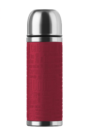 emsa Isolierflasche SENATOR Sleeve rot 1,0 l, 1 St.