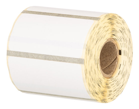 ZEBRA Etikettenrollen für Etikettendrucker 800262-127 weiß, 57,0 x 32,0 mm, 12 x 2100 Etiketten