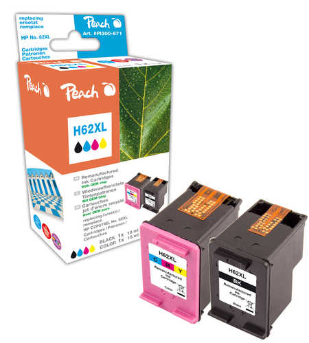 Peach Druckkopf HP Nr.62XL MultiPack REM,KOM