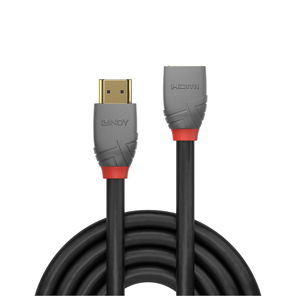 1M HDMI VERLNGERUNGSKABEL ANTHRA LINE