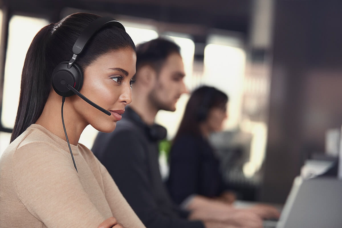 Jabra Headset Evolve2 40 SE USB-C/A UC Duo