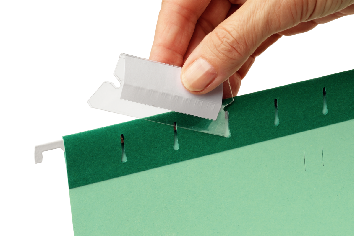 Esselte Vollsichtreiter Pendaflex Collection transparent, 25 St.