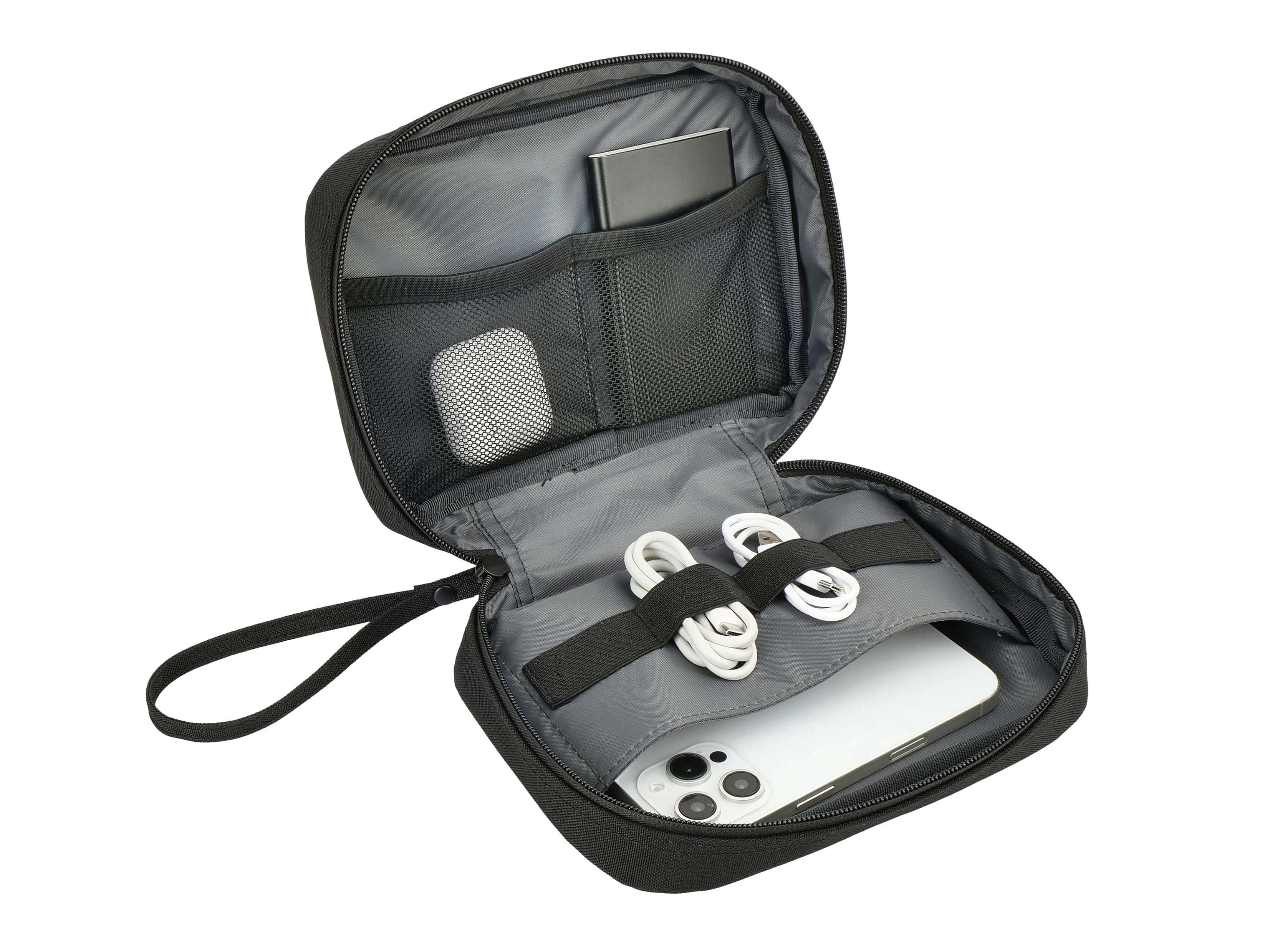 CONCEPTRONIC Organizer-Tasche Tech-Zubehörtasche schwarz