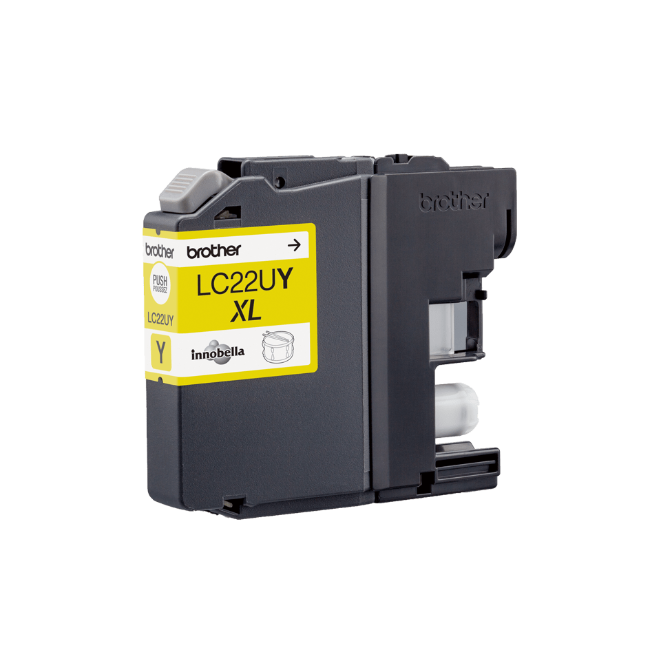 LC-22UY INK CARTRIDGE YELLOW F/MFC-J985DW 1200 PGS STD 24711