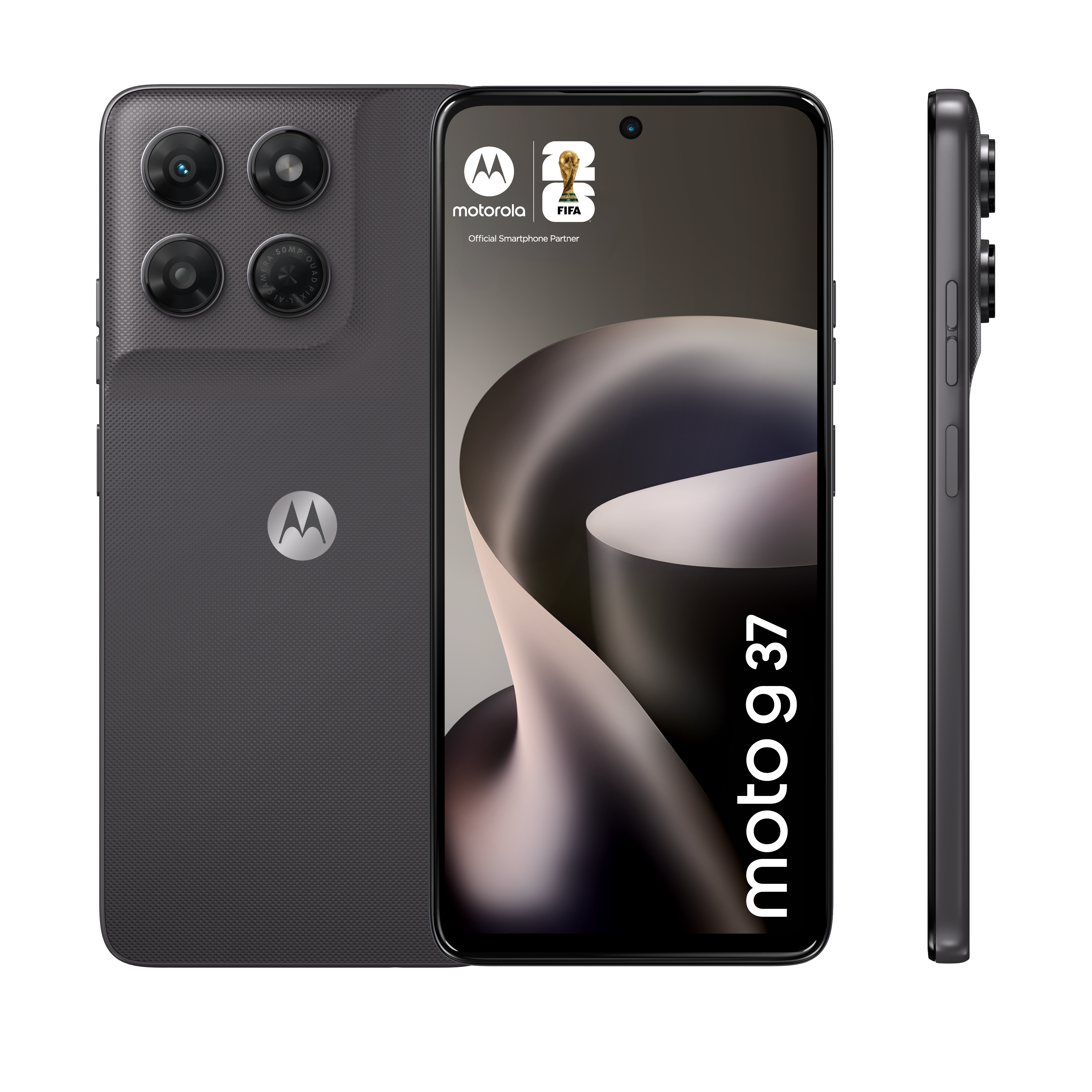Motorola G37 128GB schwarz grau
