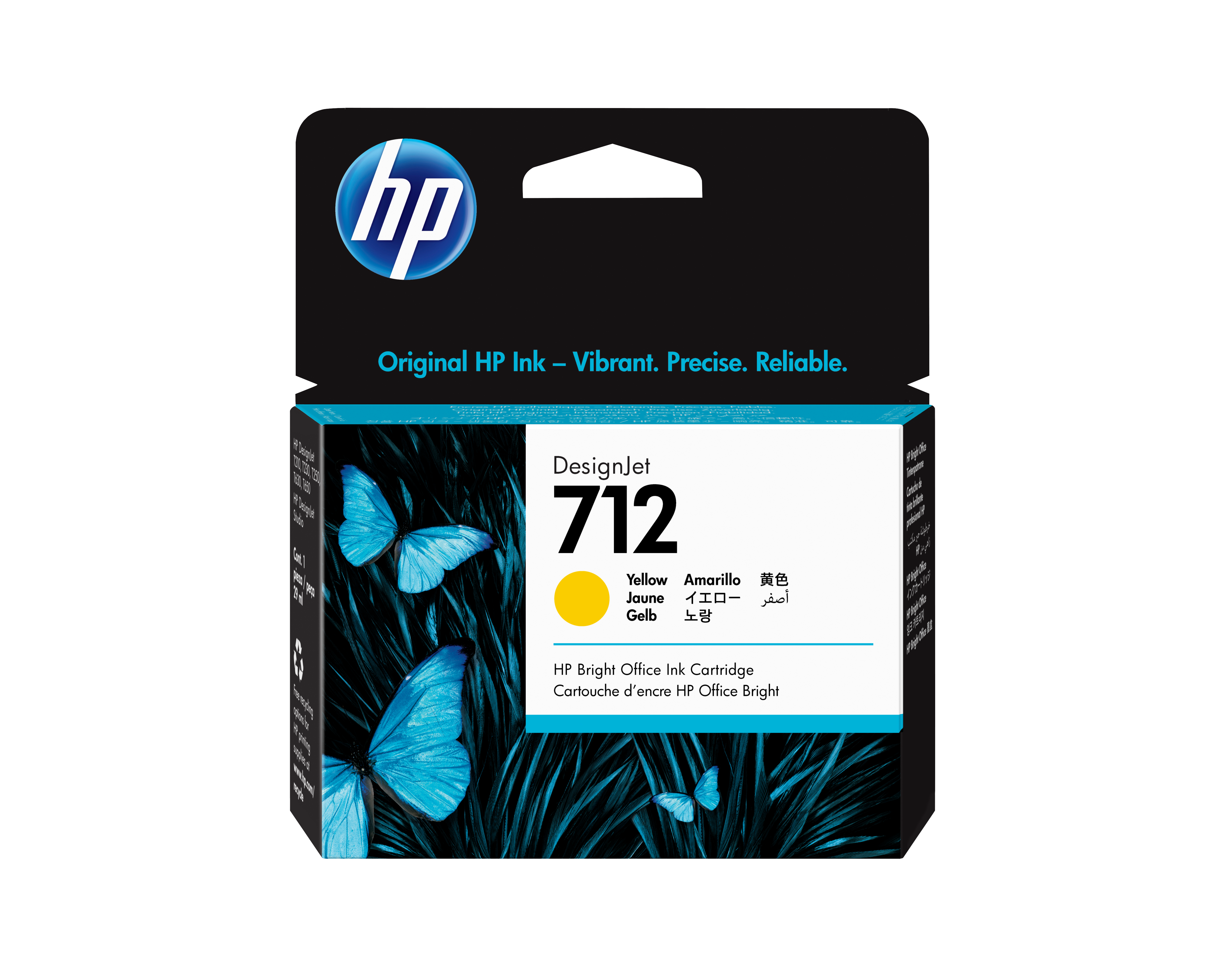 HP 712 Gelb Tintenpatrone
