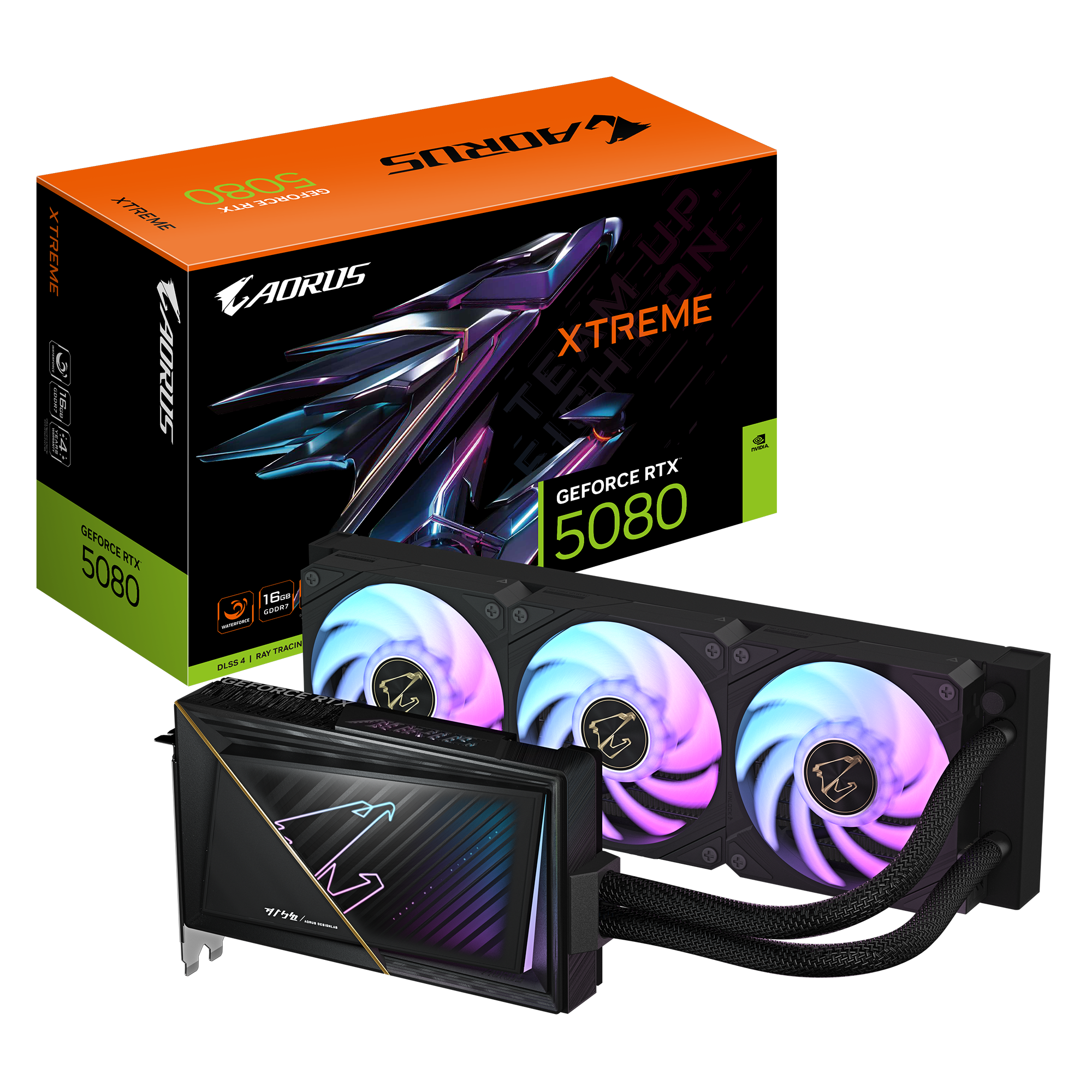 Gigabyte RTX5080 AORUS Xtreme WF 16GB GDDR7 HDMI 3xDP