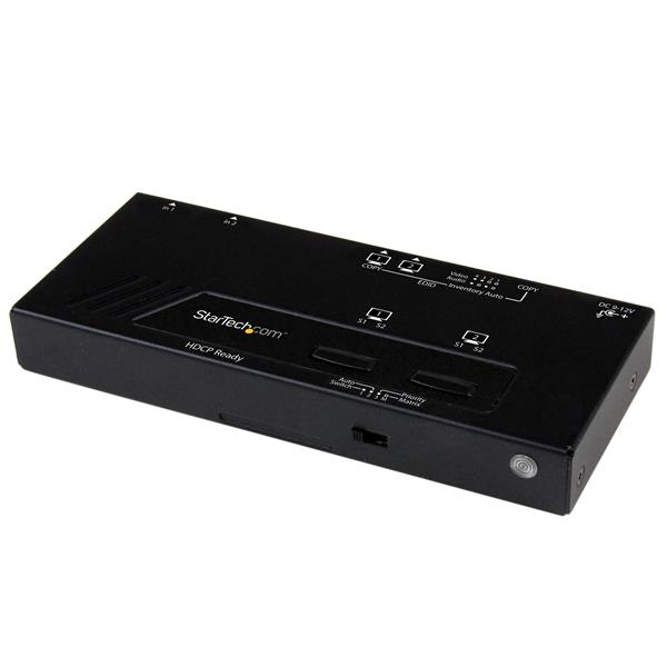 2X2 HDMI MATRIX AUTO SWITCH .