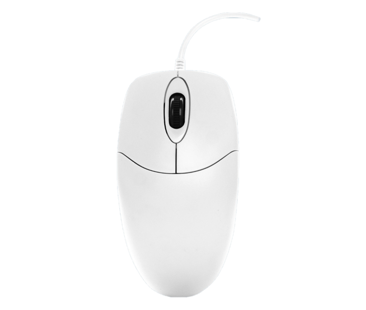 Mouse Contour Medical ACTIVE KEY AK-PMJ1 wired white (AK-PMJ1OW-UV-W)