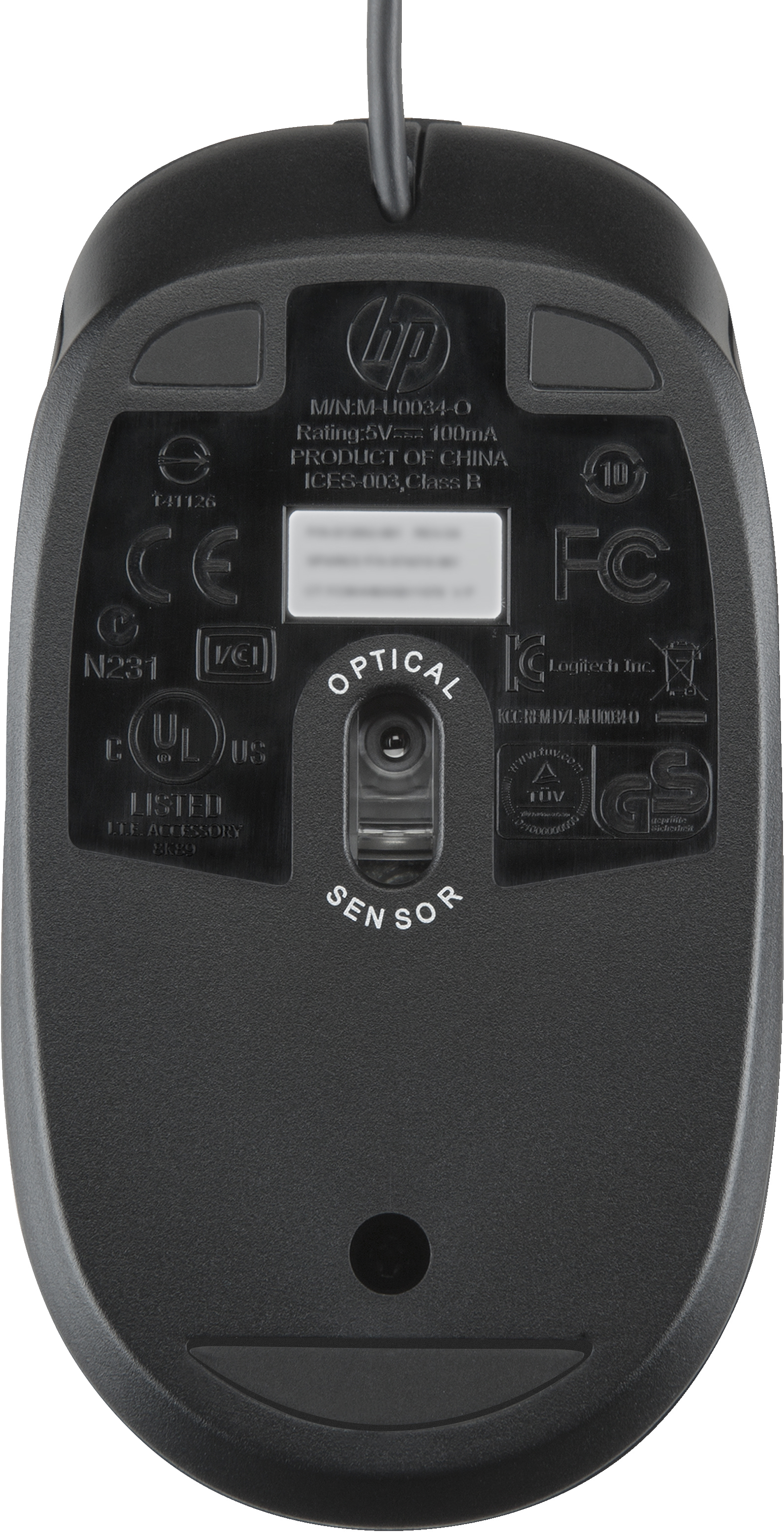 HP USB Optical 2.9M Mouse
