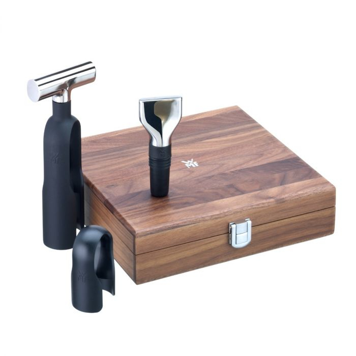 WMF Sommelier-Set Baric silber, schwarz, 4-tlg., 1 Set