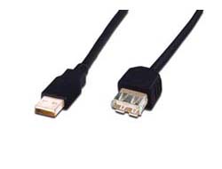 USB 2.0 EXTENSION CABLE. TYPE A TYPE A