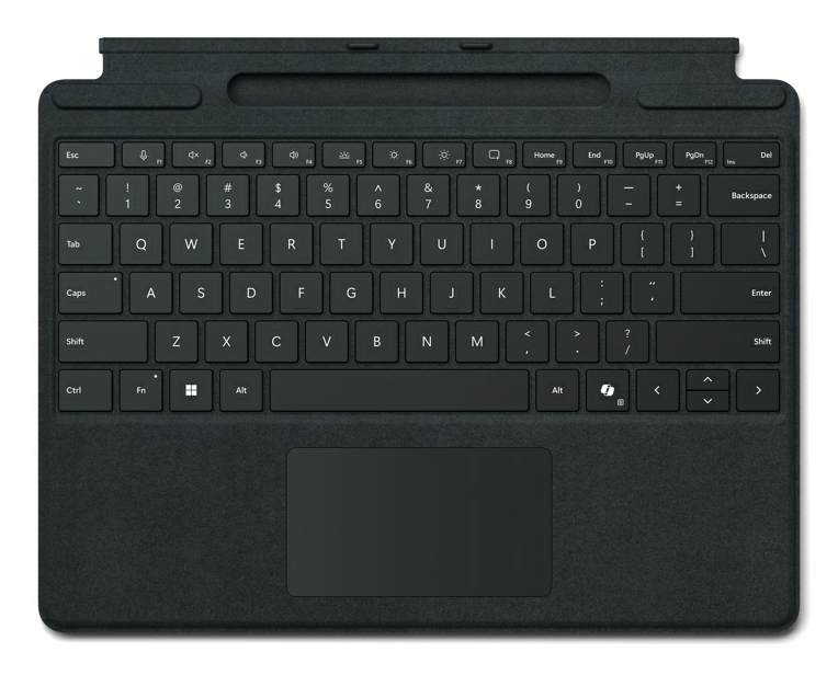 MICROSOFT Surface Pro9/10/11 Typecover without Slim Pen COMM black Germany