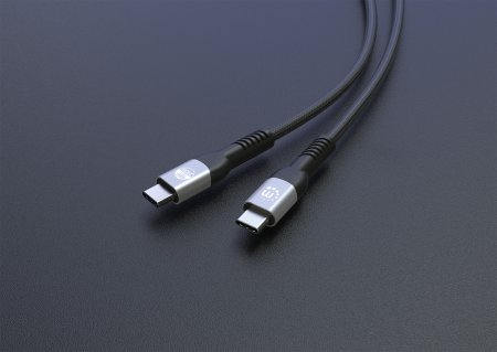 MANHATTAN USB2.0 USB-C Kabel Stecker/Stecker 240W 2m schwarz
